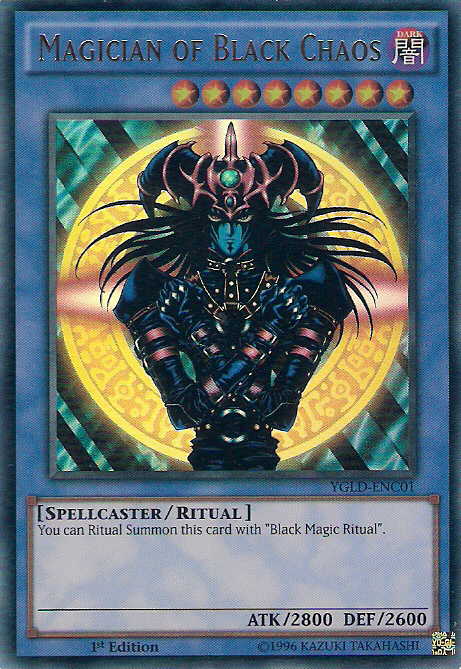 Magician of Black Chaos [YGLD-ENC01] Ultra Rare - PokeCharles PokeStore
