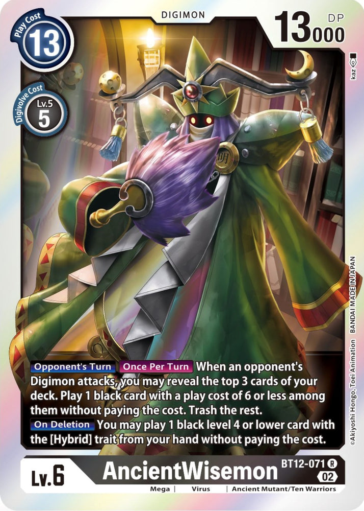 AncientWisemon [BT12-071] [Across Time] - PokeCharles PokeStore