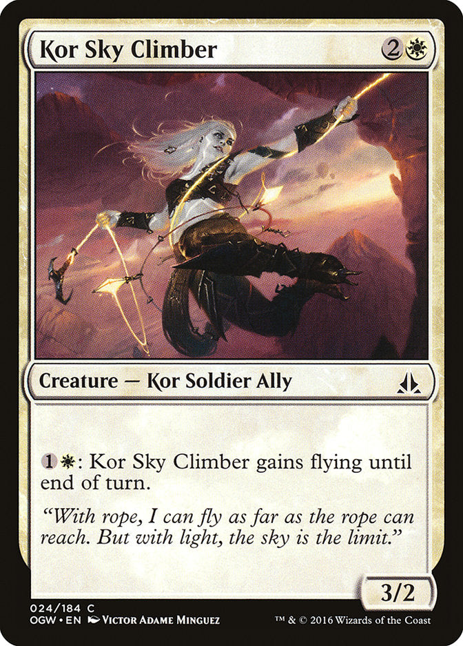 Kor Sky Climber [Oath of the Gatewatch] - PokeCharles PokeStore