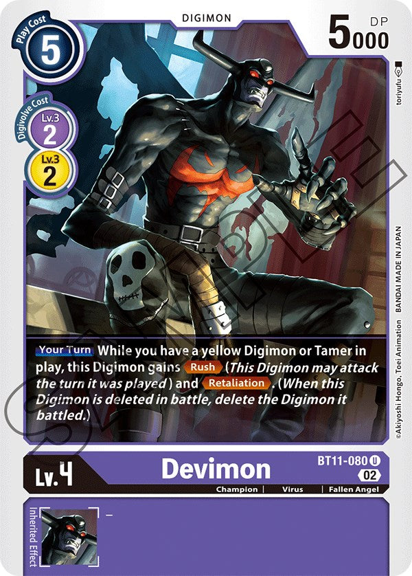 Devimon [BT11-080] [Dimensional Phase] - PokeCharles PokeStore