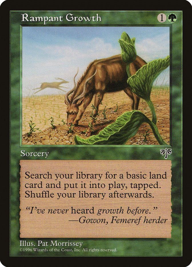 Rampant Growth [Mirage] - PokeCharles PokeStore