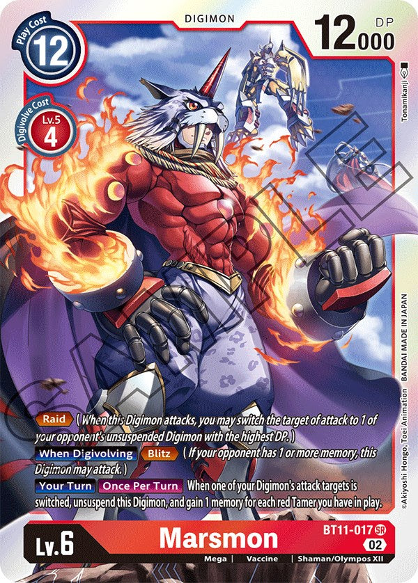 Marsmon [BT11-017] [Dimensional Phase] - PokeCharles PokeStore