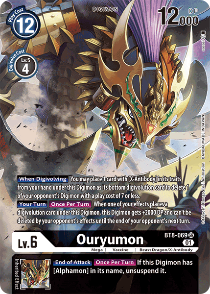 Ouryumon [BT8-069] (Alternate Art) [New Awakening] - PokeCharles PokeStore