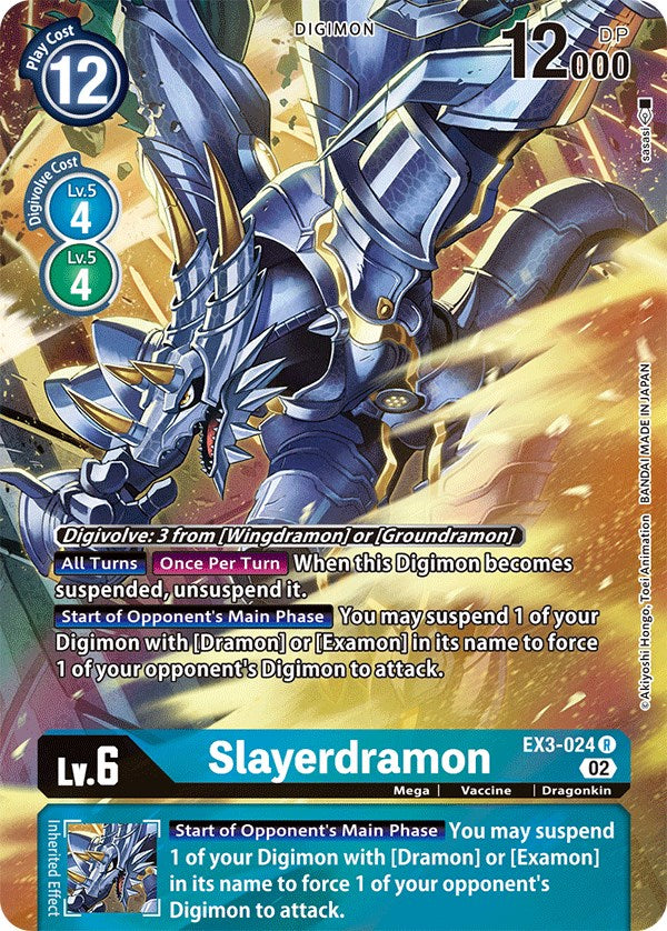 Slayerdramon [EX3-024] (Alternate Art) [Draconic Roar] - PokeCharles PokeStore