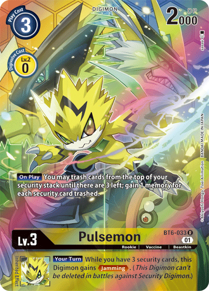 Pulsemon [BT6-033] (Alternate Art) [Double Diamond] - PokeCharles PokeStore