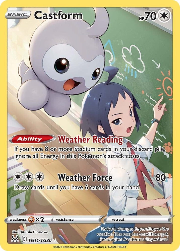 Castform (TG11/TG30) [Sword & Shield: Lost Origin] - PokeCharles PokeStore