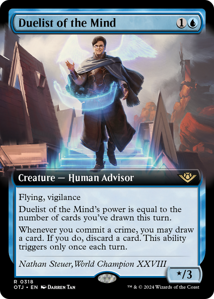Duelist of the Mind (Extended Art) [Outlaws of Thunder Junction] - PokeCharles PokeStore