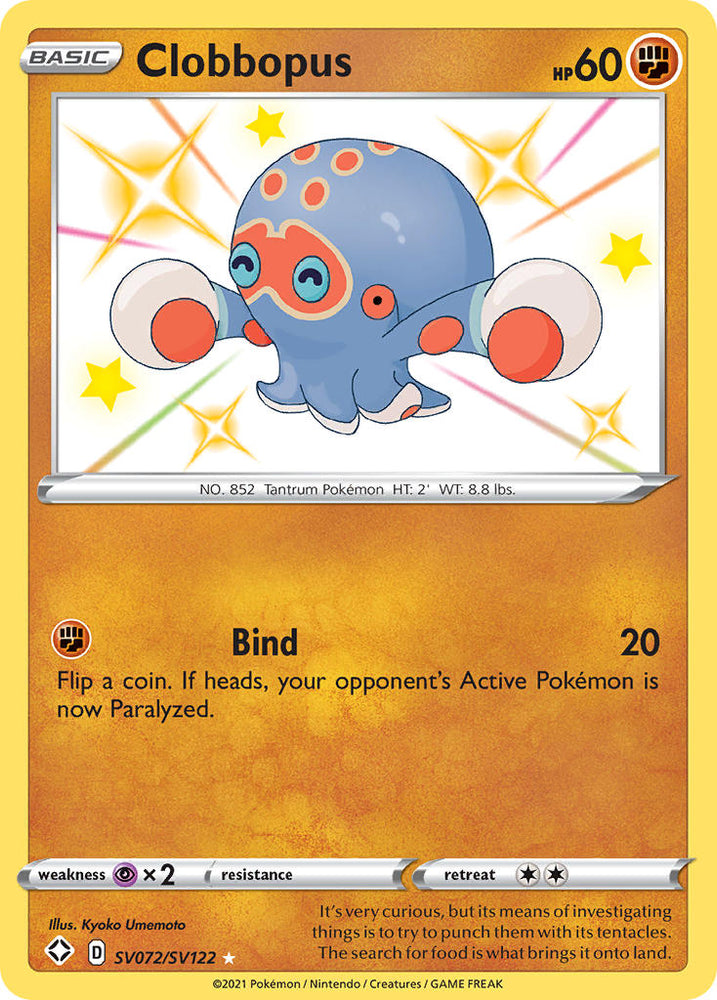 Clobbopus (SV072/SV122) [Sword & Shield: Shining Fates] - PokeCharles PokeStore