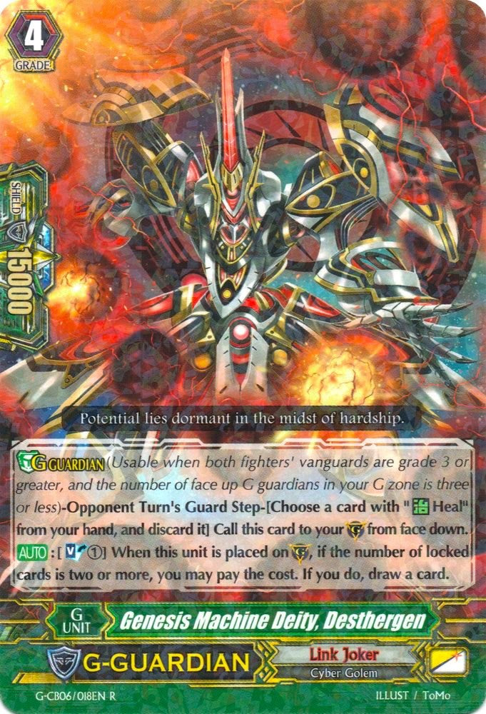 Genesis Machine Deity, Desthergen (G-CB06/018EN) [Rondeau of Chaos and Salvation] - PokeCharles PokeStore