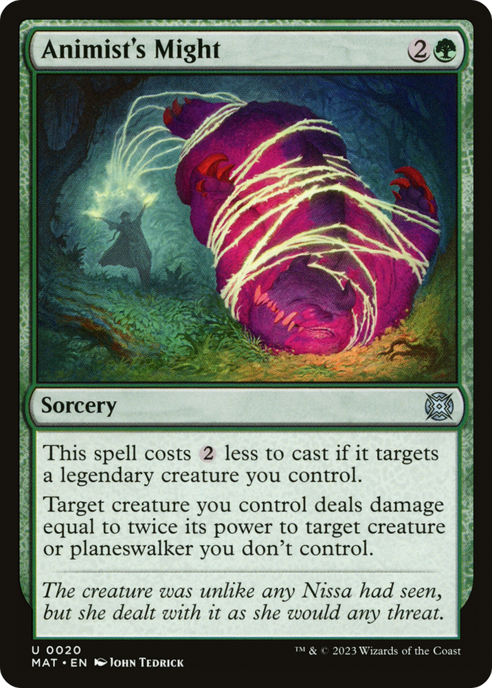 Animist's Might [March of the Machine: The Aftermath] - PokeCharles PokeStore