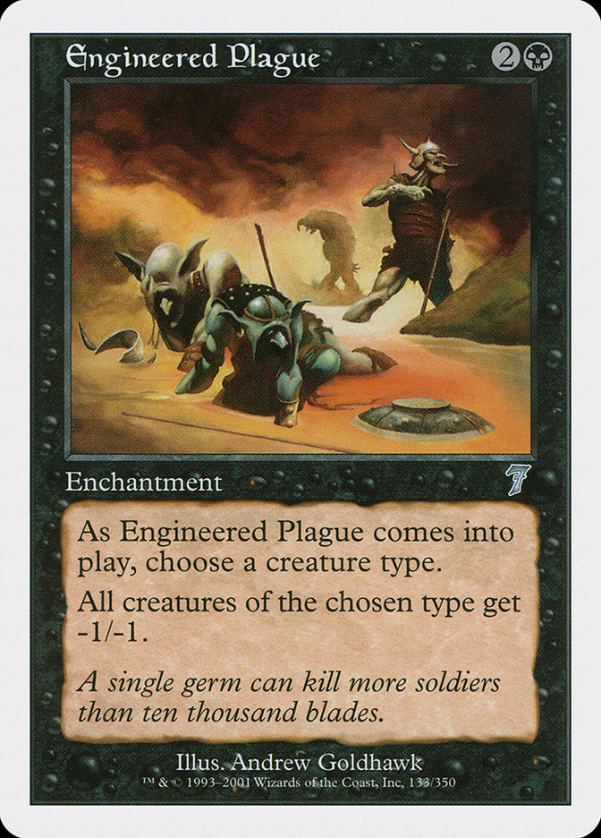 Engineered Plague [Seventh Edition] - PokeCharles PokeStore