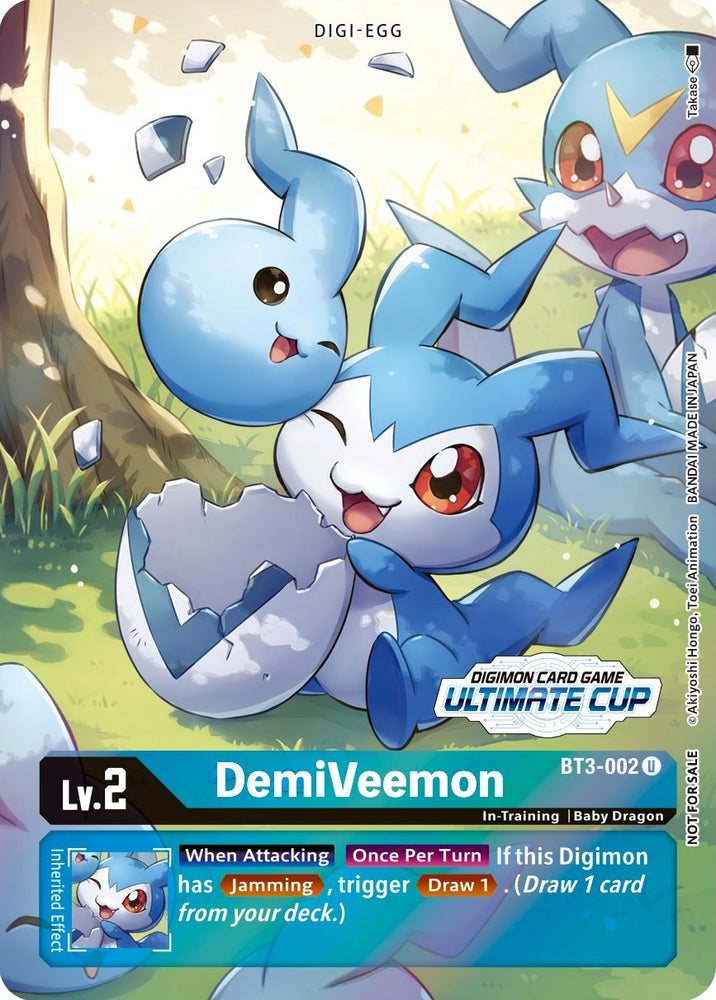 DemiVeemon [BT3-002] (April Ultimate Cup 2022) [Release Special Booster Promos] - PokeCharles PokeStore