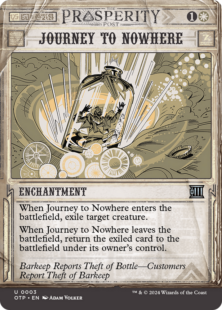 Journey to Nowhere [Outlaws of Thunder Junction: Breaking News] - PokeCharles PokeStore