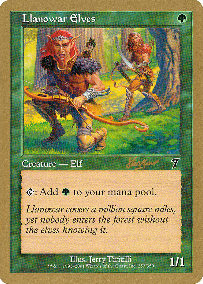 Llanowar Elves (Sim Han How) [World Championship Decks 2002] - PokeCharles PokeStore