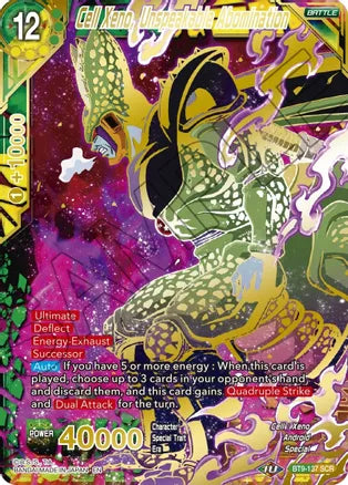 Cell Xeno, Unspeakable Abomination (Gold Stamped) (BT9-137) [Mythic Booster] - PokeCharles PokeStore