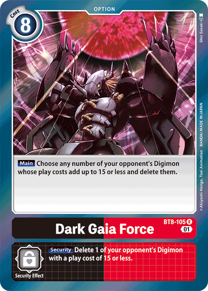 Dark Gaia Force [BT8-105] [New Awakening] - PokeCharles PokeStore