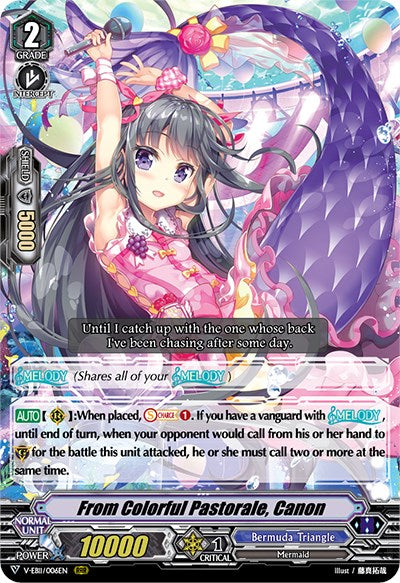 From Colorful Pastorale, Canon (V-EB11/006EN) [Crystal Melody] - PokeCharles PokeStore