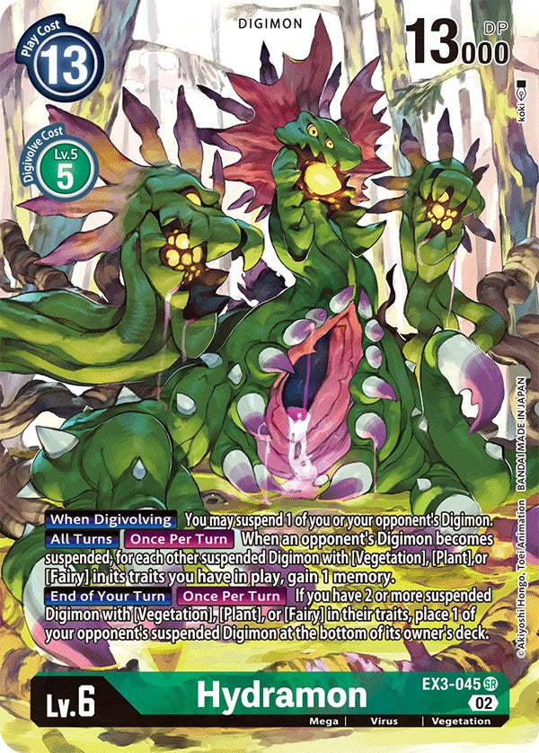 Hydramon [EX3-045] (Alternate Art) [Draconic Roar] - PokeCharles PokeStore
