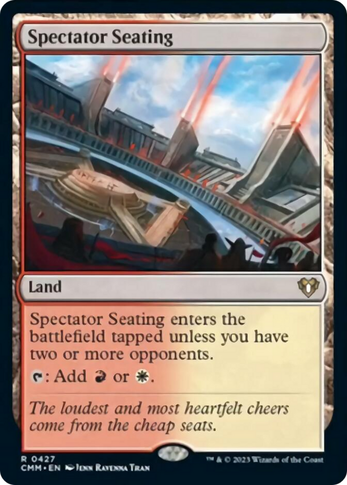 Spectator Seating [Commander Masters] - PokeCharles PokeStore