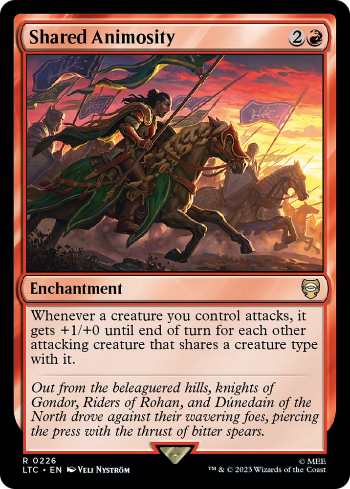 Shared Animosity [The Lord of the Rings: Tales of Middle-Earth Commander] - PokeCharles PokeStore