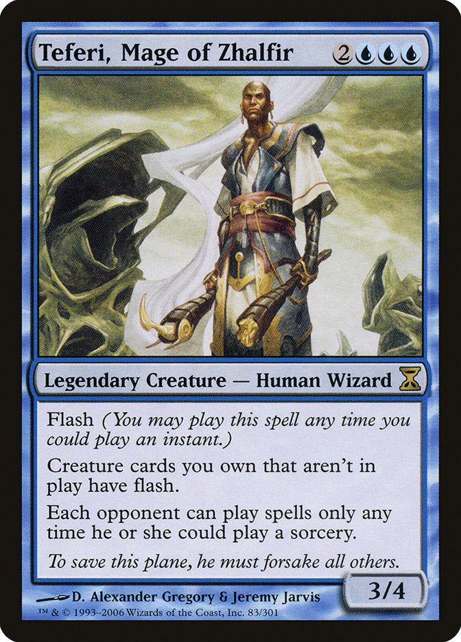 Teferi, Mage of Zhalfir [Time Spiral] - PokeCharles PokeStore