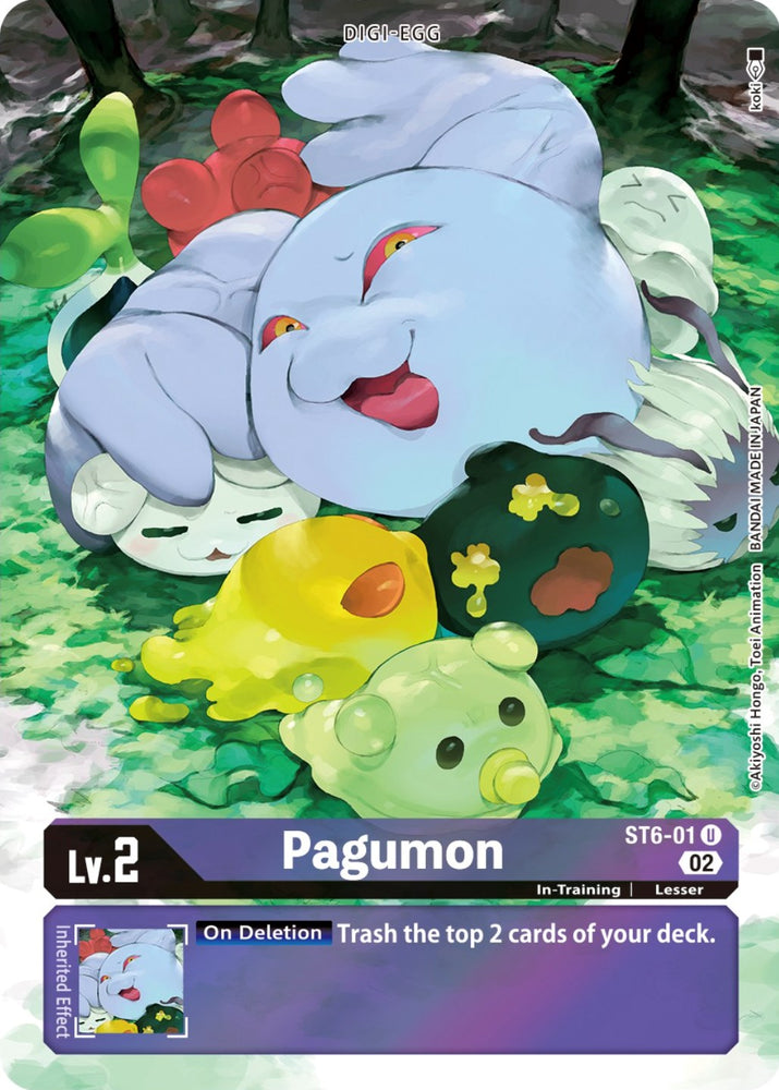 Pagumon [ST6-01] (Alternate Art) [Starter Deck: Beelzemon Advanced Deck Set] - PokeCharles PokeStore