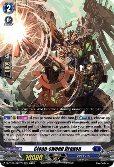 Clean-sweep Dragon (D-BT09/022EN) [Dragontree Invasion] - PokeCharles PokeStore