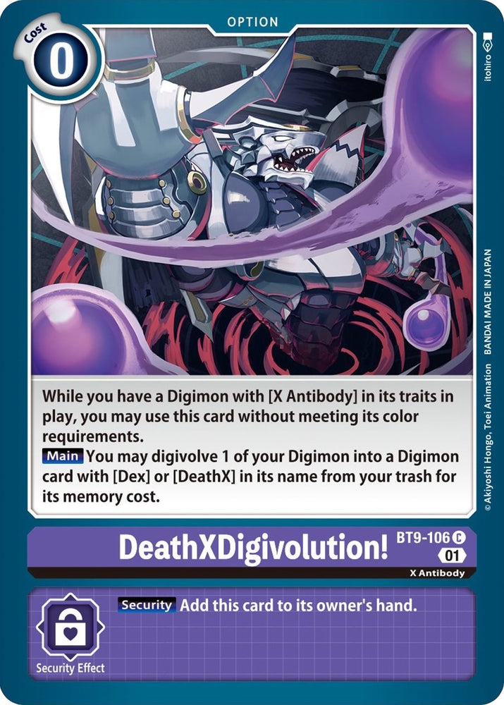 DeathXDigivolution! [BT9-106] [X Record] - PokeCharles PokeStore