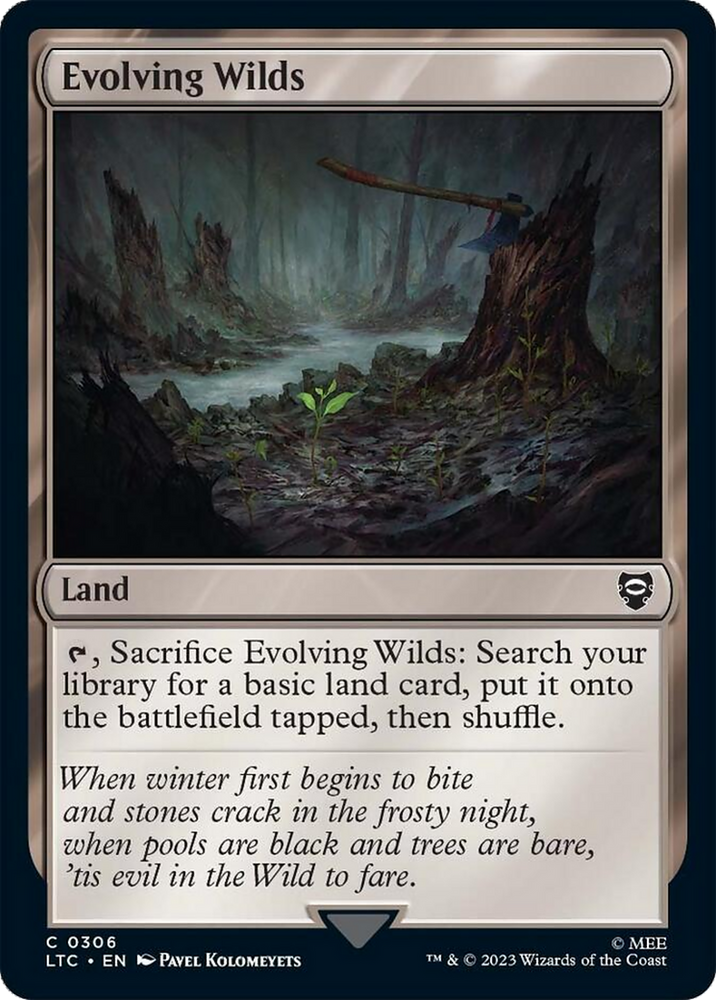 Evolving Wilds [The Lord of the Rings: Tales of Middle-Earth Commander] - PokeCharles PokeStore