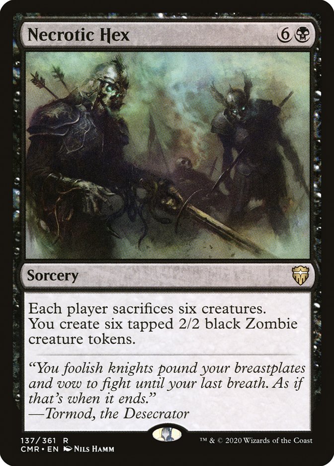 Necrotic Hex [Commander Legends] - PokeCharles PokeStore
