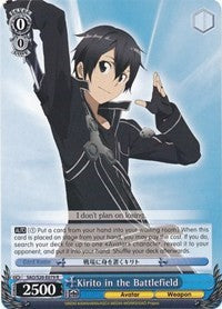 Kirito in the Battlefield (SAO/S20-E079 R) [Sword Art Online] - PokeCharles PokeStore