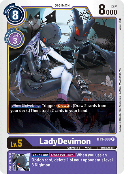 LadyDevimon [BT3-088] [Release Special Booster Ver.1.5] - PokeCharles PokeStore