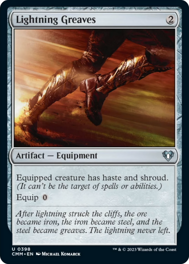 Lightning Greaves [Commander Masters] - PokeCharles PokeStore