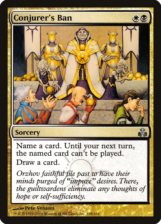 Conjurer's Ban [Guildpact] - PokeCharles PokeStore