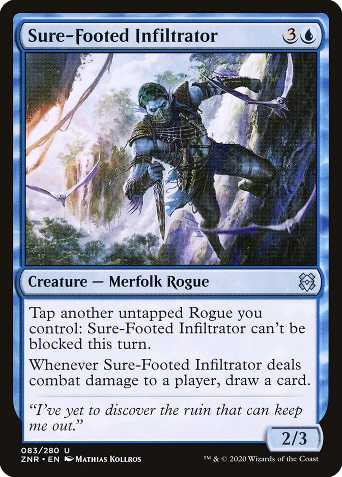 Sure-Footed Infiltrator [Zendikar Rising] - PokeCharles PokeStore