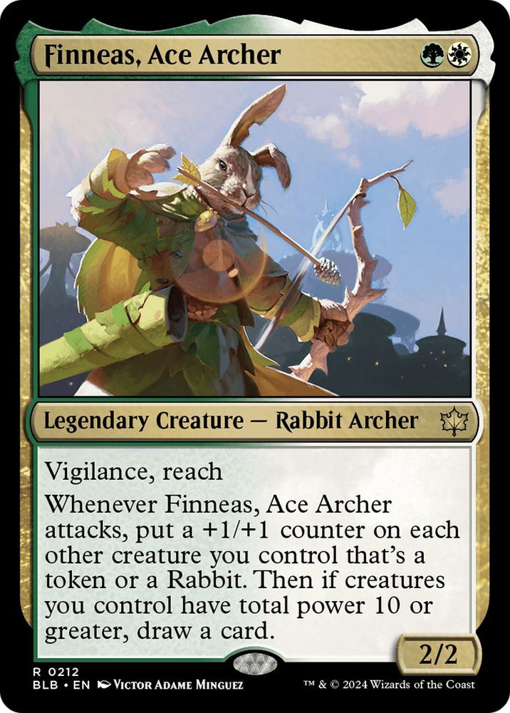 Finneas, Ace Archer [Bloomburrow] - PokeCharles PokeStore