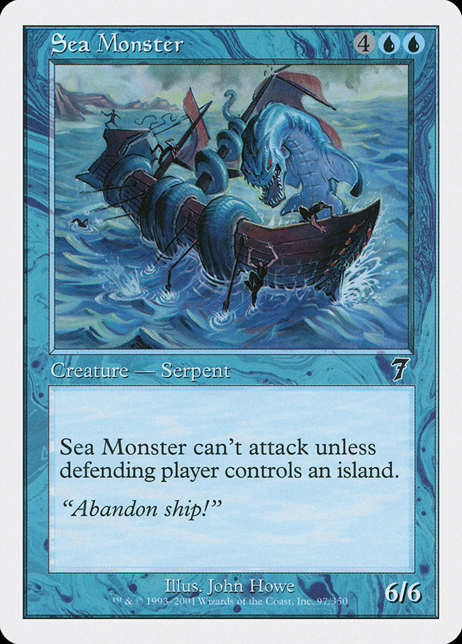 Sea Monster [Seventh Edition] - PokeCharles PokeStore