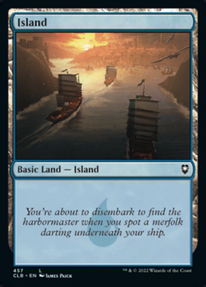 Island (457) [Commander Legends: Battle for Baldur's Gate] - PokeCharles PokeStore