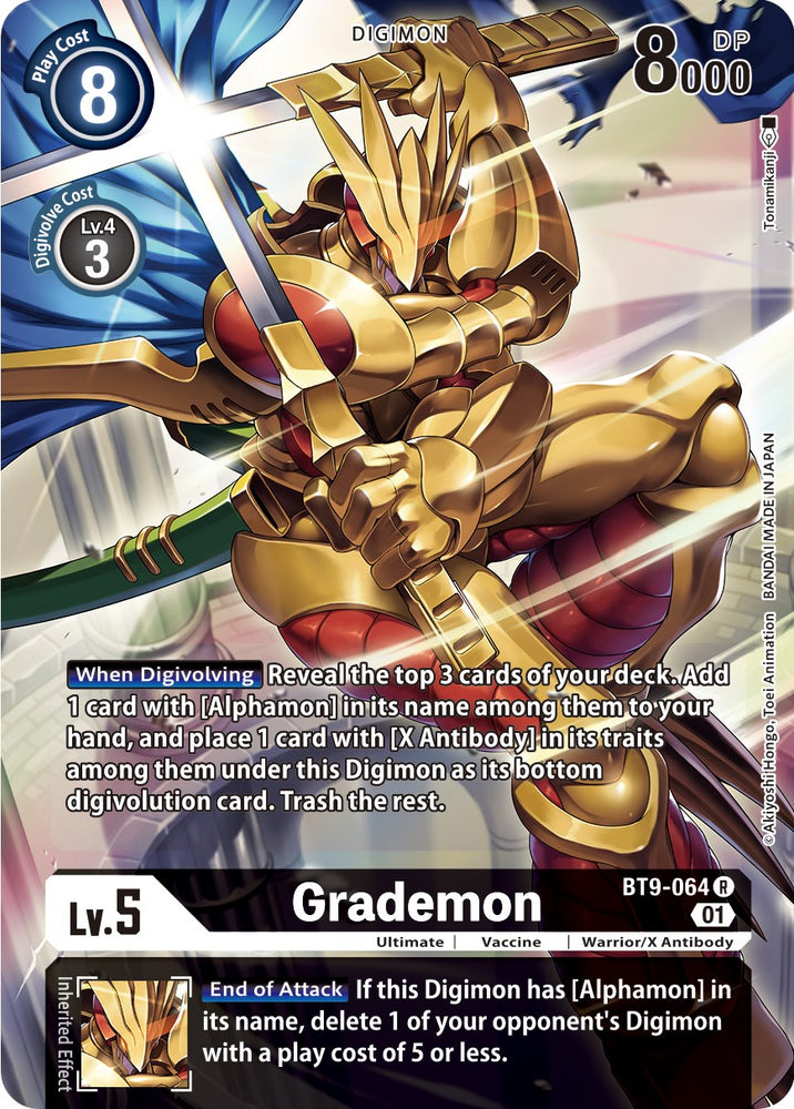 Grademon [BT9-064] (Alternate Art) [X Record] - PokeCharles PokeStore
