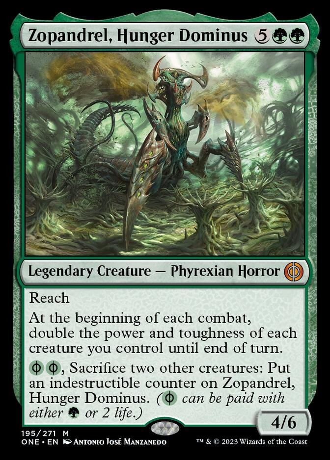 Zopandrel, Hunger Dominus [Phyrexia: All Will Be One] - PokeCharles PokeStore