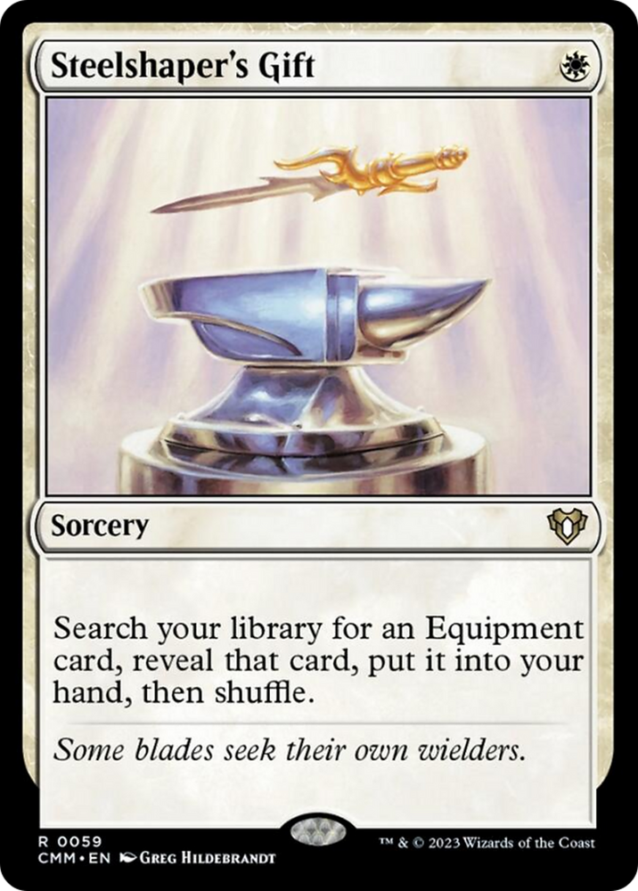 Steelshaper's Gift [Commander Masters] - PokeCharles PokeStore