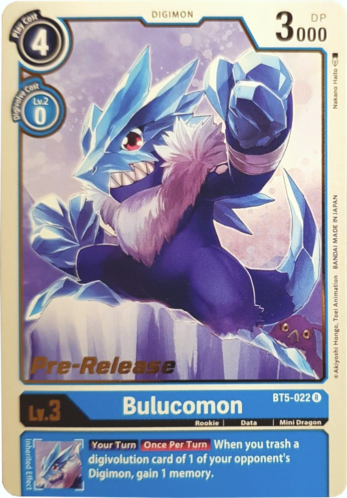 Bulucomon [BT5-022] [Battle of Omni Pre-Release Promos] - PokeCharles PokeStore