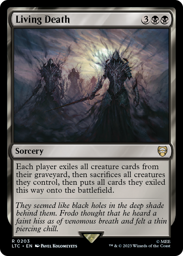 Living Death [The Lord of the Rings: Tales of Middle-Earth Commander] - PokeCharles PokeStore