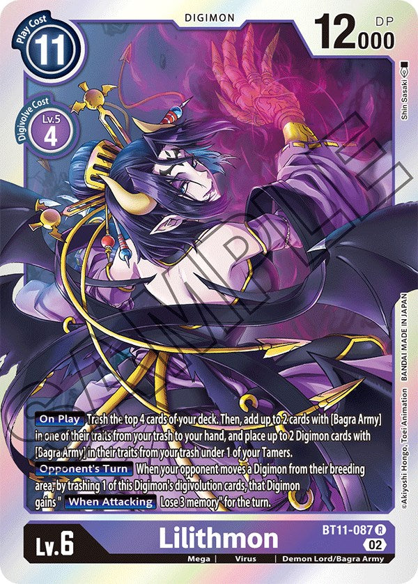 Lilithmon [BT11-087] [Dimensional Phase] - PokeCharles PokeStore