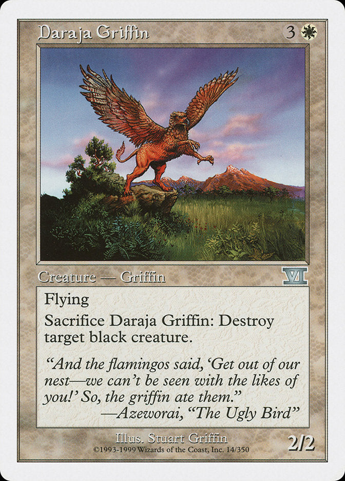 Daraja Griffin [Classic Sixth Edition] - PokeCharles PokeStore