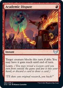 Academic Dispute [Strixhaven: School of Mages]