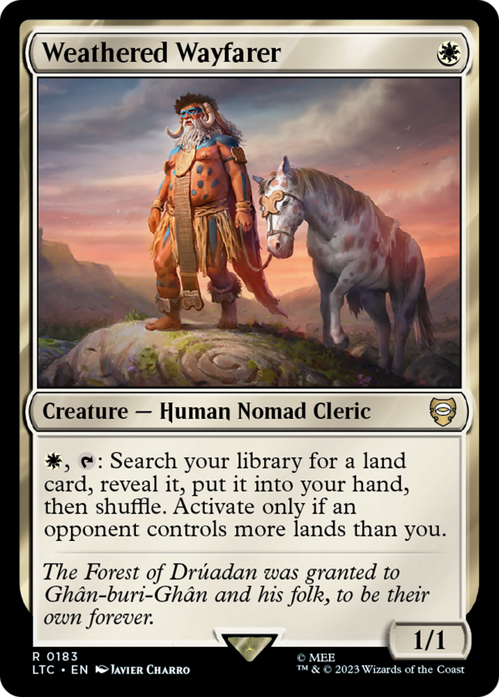 Weathered Wayfarer [The Lord of the Rings: Tales of Middle-Earth Commander] - PokeCharles PokeStore