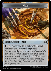 Mercenary // Map Double-Sided Token [Outlaws of Thunder Junction Tokens] - PokeCharles PokeStore