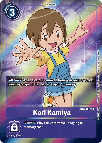 Kari Kamiya [BT4-097] (Buy-A-Box Promo) [Great Legend Promos] - PokeCharles PokeStore