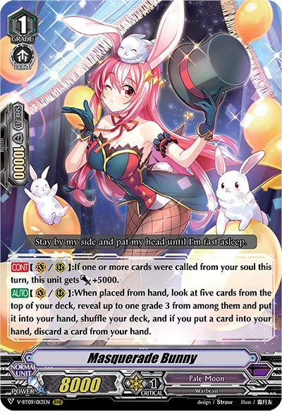 Masquerade Bunny (V-BT09/013EN) [Butterfly d'Moonlight] - PokeCharles PokeStore